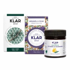 3er-Set (Seife, Festes Shampoo, Deocreme)