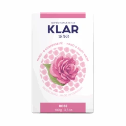 Rosenseife 100g, (palmölfrei)